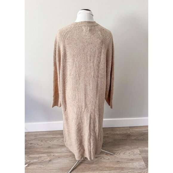 H&M Beige Wool Knit Sweater Dress - Picture 6 of 10